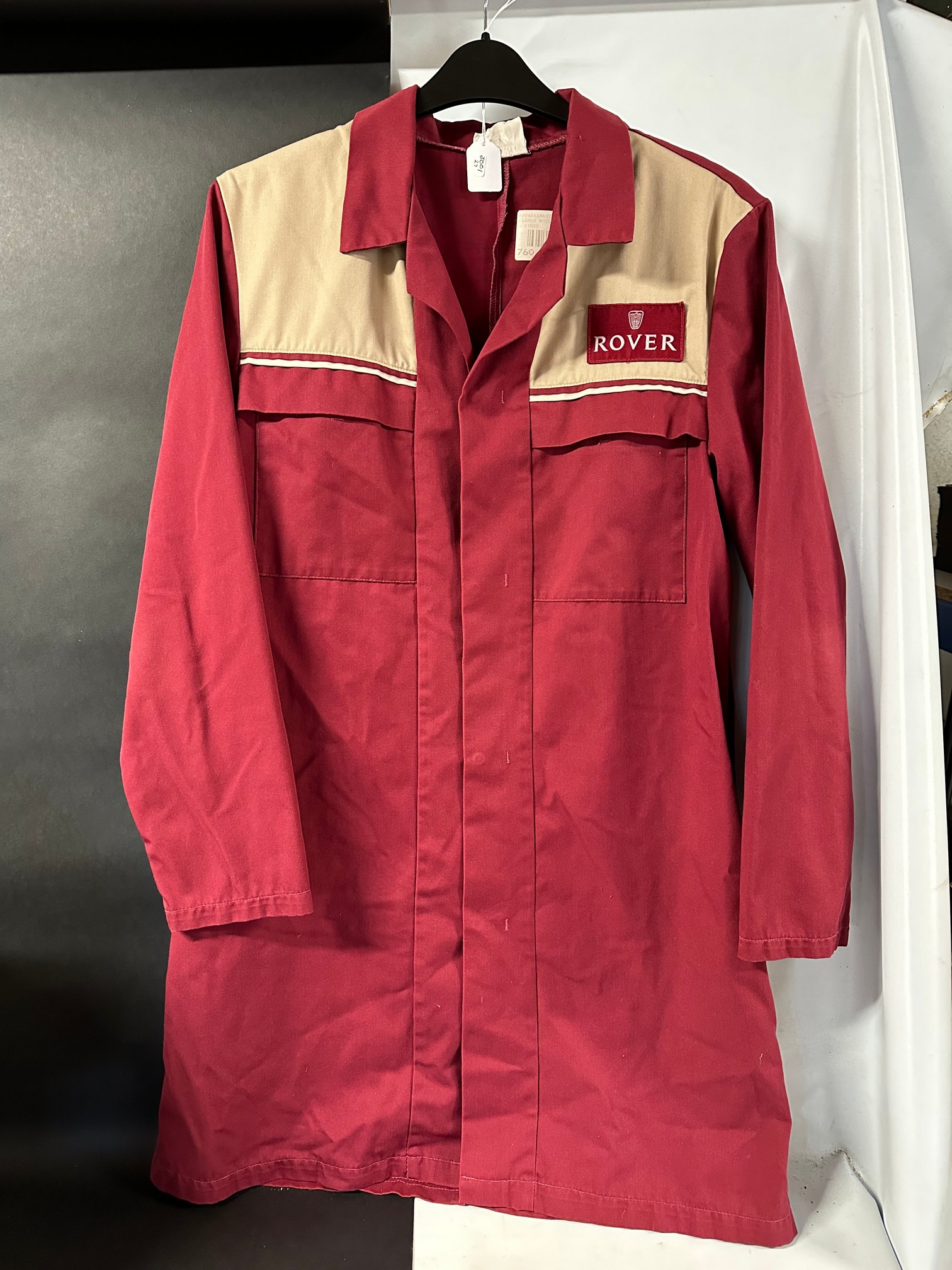 A Rover mechanic's overall, cotton, n.o.s.