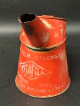 A Vitafilm Motor Oils (Vigzol Oil Refining Co. Ltd.) pint pourer.