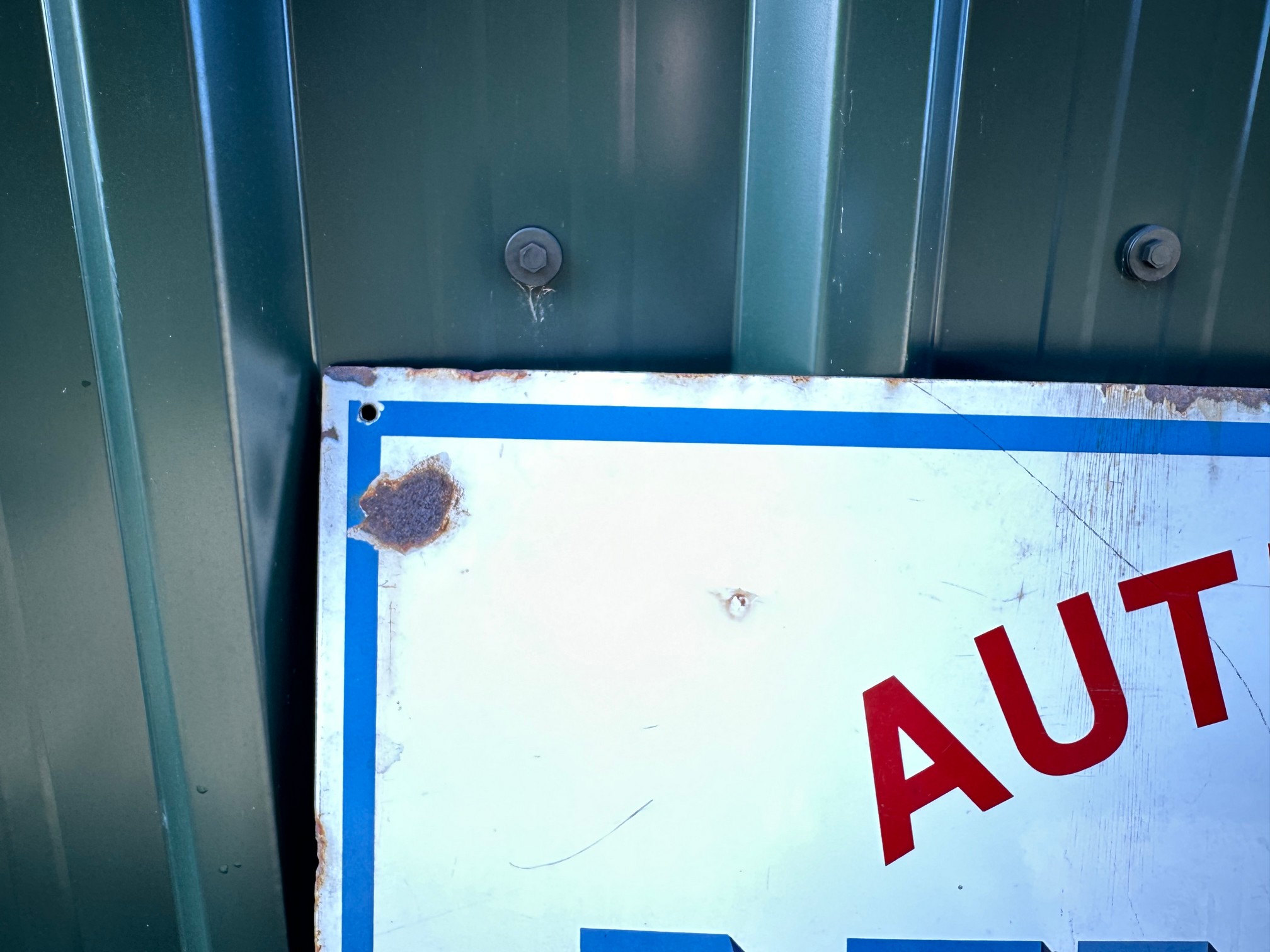 A Continental sign for Austin 'Authorised Sub Dealer', 36 x 24". - Image 5 of 6