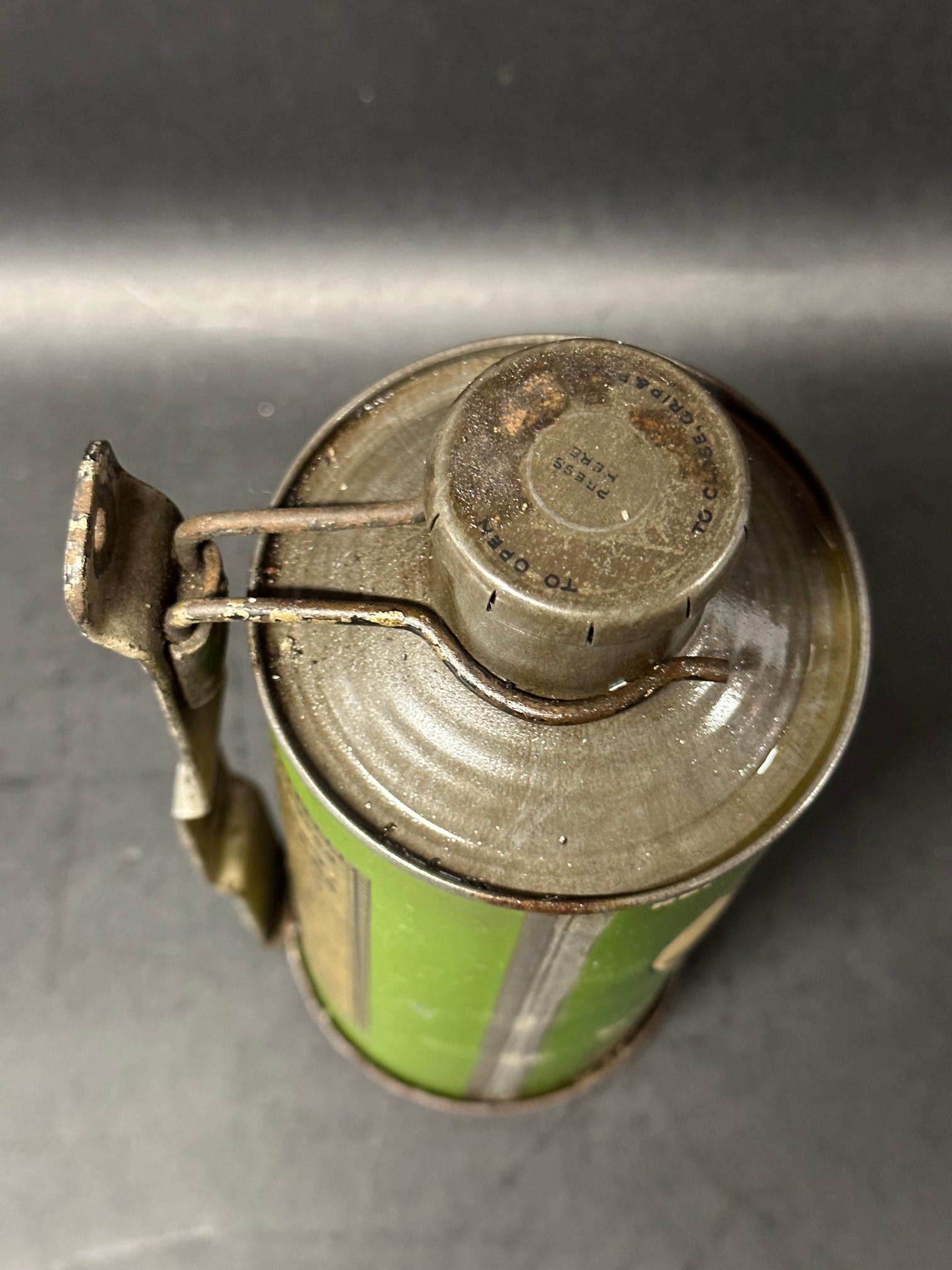 A Duckham's N.O.L Engine Oil can on bracket 'specified for Morris, Wolseley, Riley and M.G. - Image 5 of 6