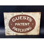 A Guest's Patent Patching tin advertising sign, 9 3/4 x 6 /4".