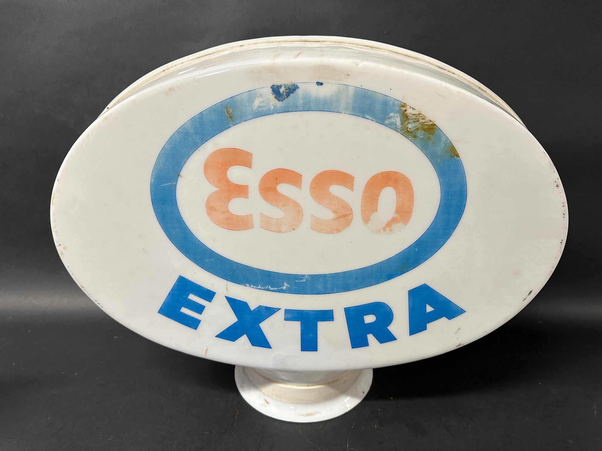 An Esso Extra plastic petrol pump globe. - Image 2 of 3