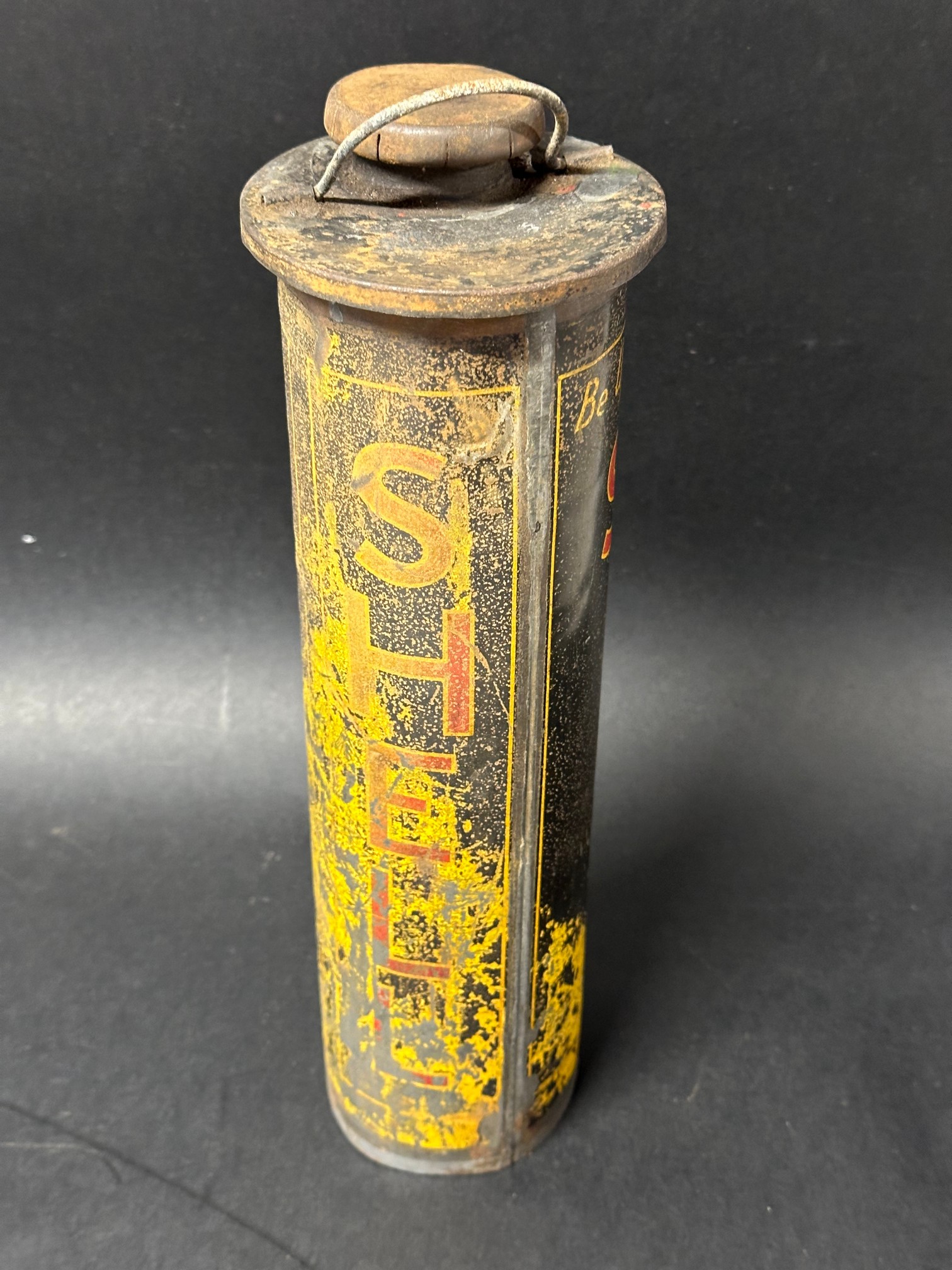 A Shell Motor Oil slider from a Duo can, lacking base. - Image 3 of 5