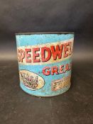 A Speedwell 7lb grease tin.