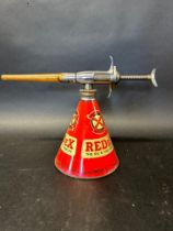 A Redex upper cylinder lubricant dispenser.