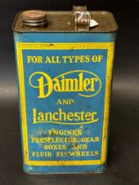 A Daimler Engine Oil Solvent Process oil can for engines and pre-selector gearboxes suitable also