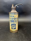 An Upper Cylinder Lubricant oil can with dispensing pump top.