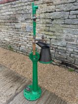 A Godwin (of Quenington Glos.) private hand pump P300R with jug, believed circa 1912-1915.