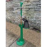 A Godwin (of Quenington Glos.) private hand pump P300R with jug, believed circa 1912-1915.