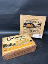 A Chilvern Cottage Full Cream Cheese cheese box for Dominion Dairy Co. Ltd. of Aylesbury and with