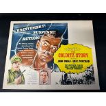 An original 1956 USA film poster for The Colditz Story starring John Mills, Eric Portman,