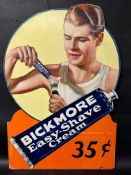 A large Bickmore Easy-Shave Cream American showcard, 21 x 31".