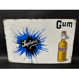 A Stephens' Inks enamel advertising sign for 'Gum' incorporating the splash and a bottle of '
