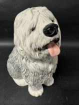 A Beswick Old English Sheepdog shop display for Dulux Paint, marked Beswick England 2332 to base,