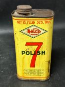 A Belco 7 Polish by Nobel Chemical Finishes Ltd. 15fl oz tin.