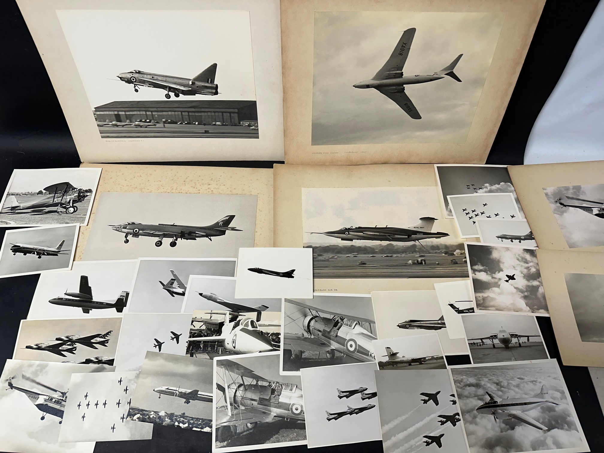 A large collection of aviation photographs including Royal Air Force, BAC 188 etc. - Image 2 of 5