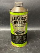 A Wakefield Luvax Girling Vante Type Damper thick Fluid, quart can.