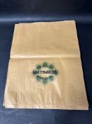 Paper bags advertising Maynards Original Wine Gums (approx. 19), 19 1/2 x 14" each.