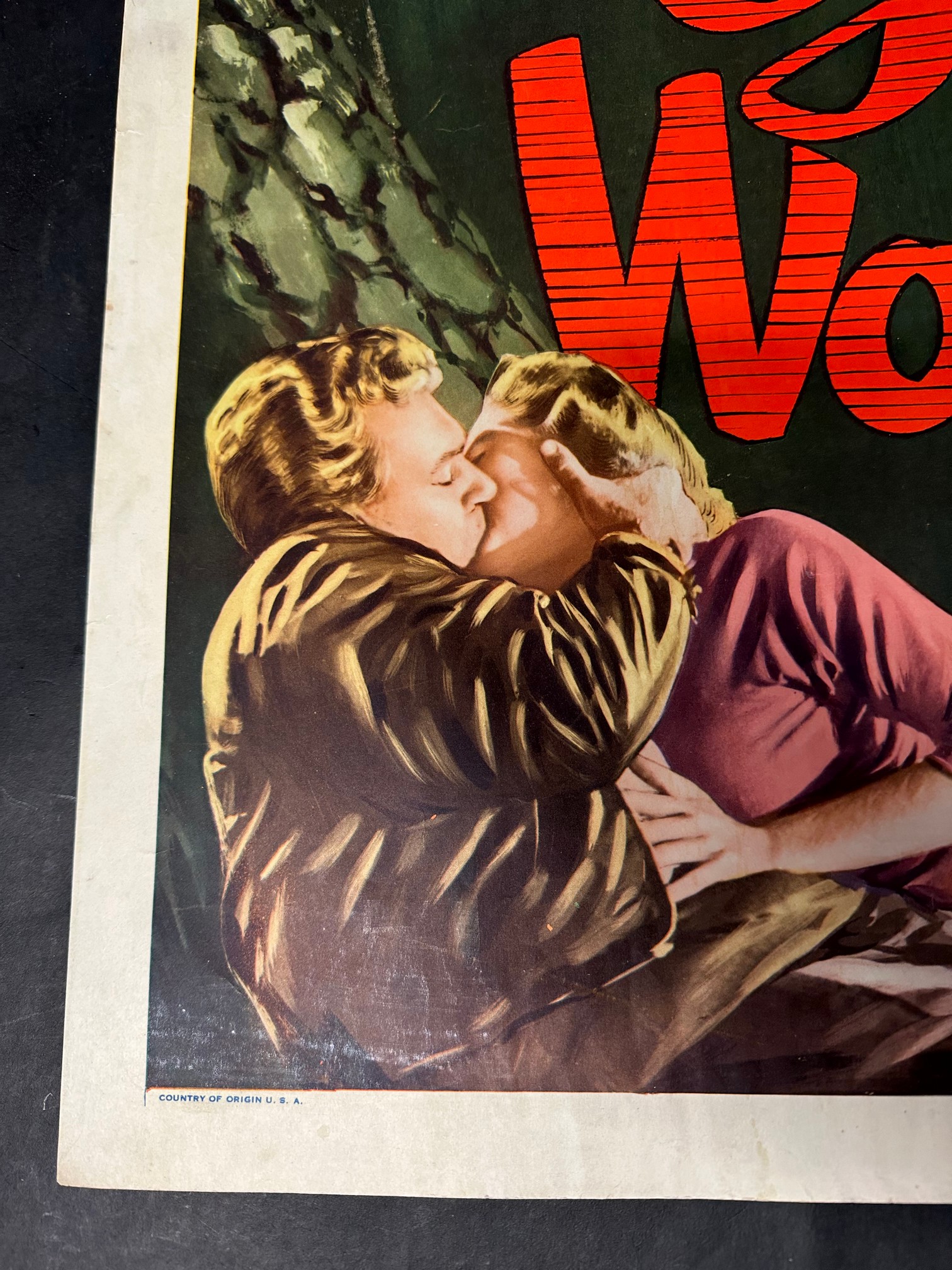 An original USA film poster for AB-PT's Girls in The Woods starring Forrest Tucker, Maggie Hayes, - Image 4 of 11
