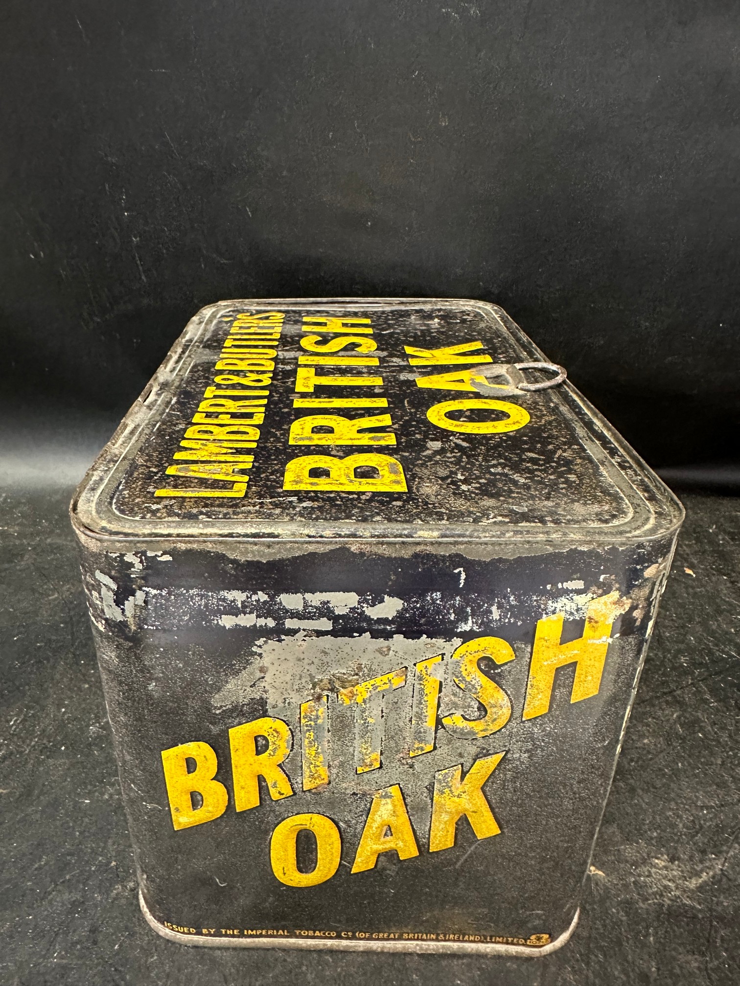 A Lambert & Butler's British Oak in packets and tins only counter box for "British Oak Shag", issued - Image 4 of 8