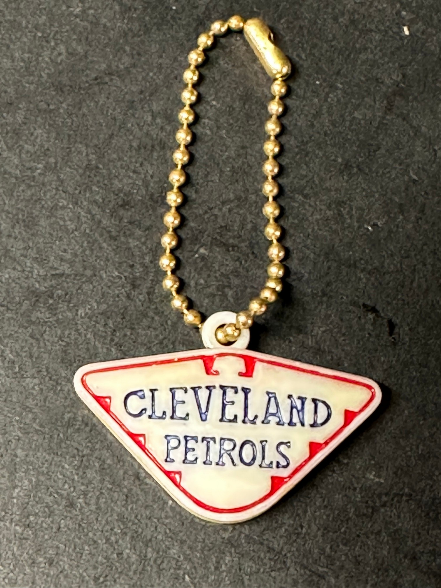 A Cleveland Petrols keychain. - Image 2 of 2