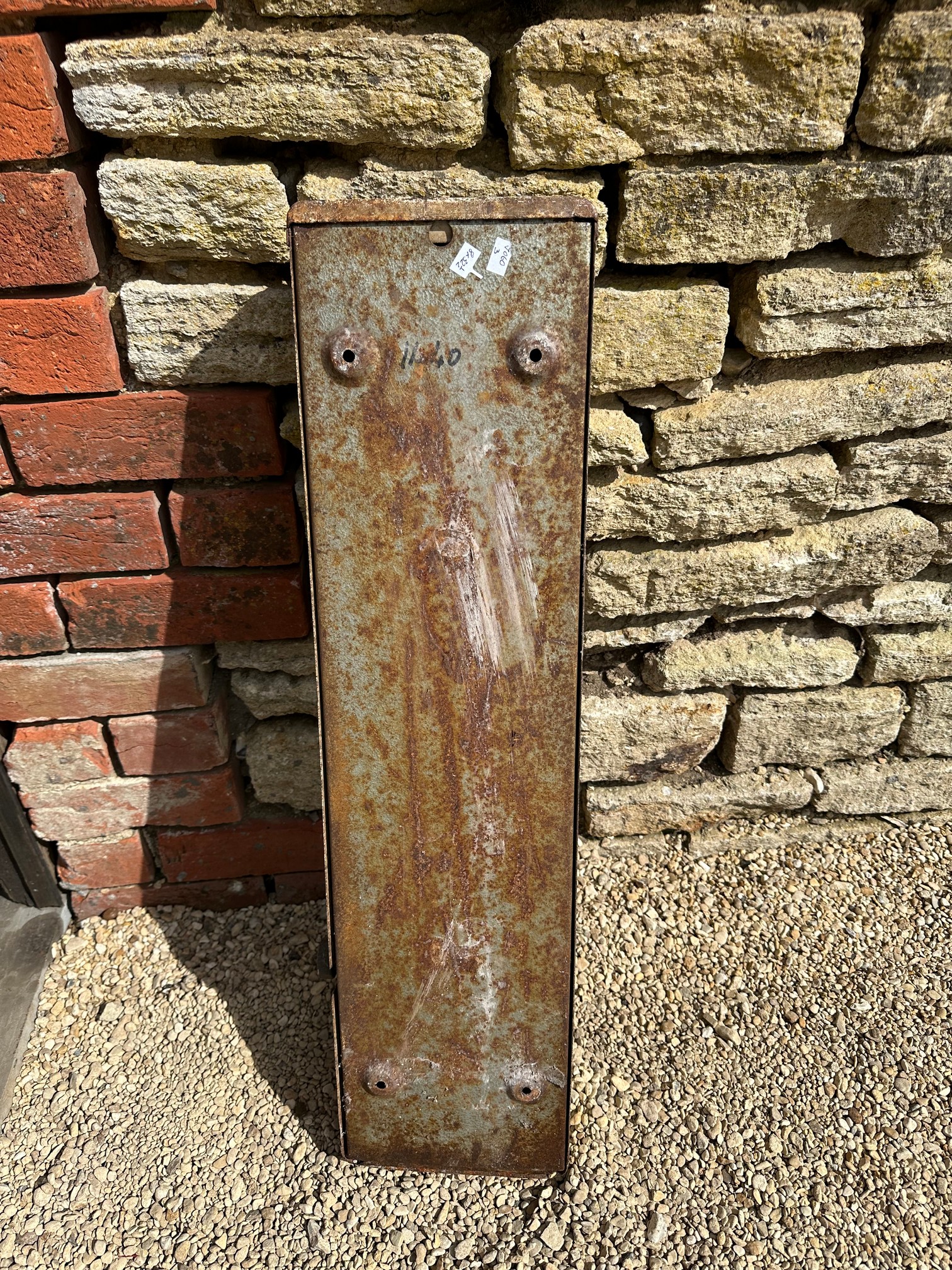 A Beech-Nut Chewing Gum vending machine '1p', for Rowntree Mackintosh Ltd. 8 x 32 1/2". - Image 4 of 4