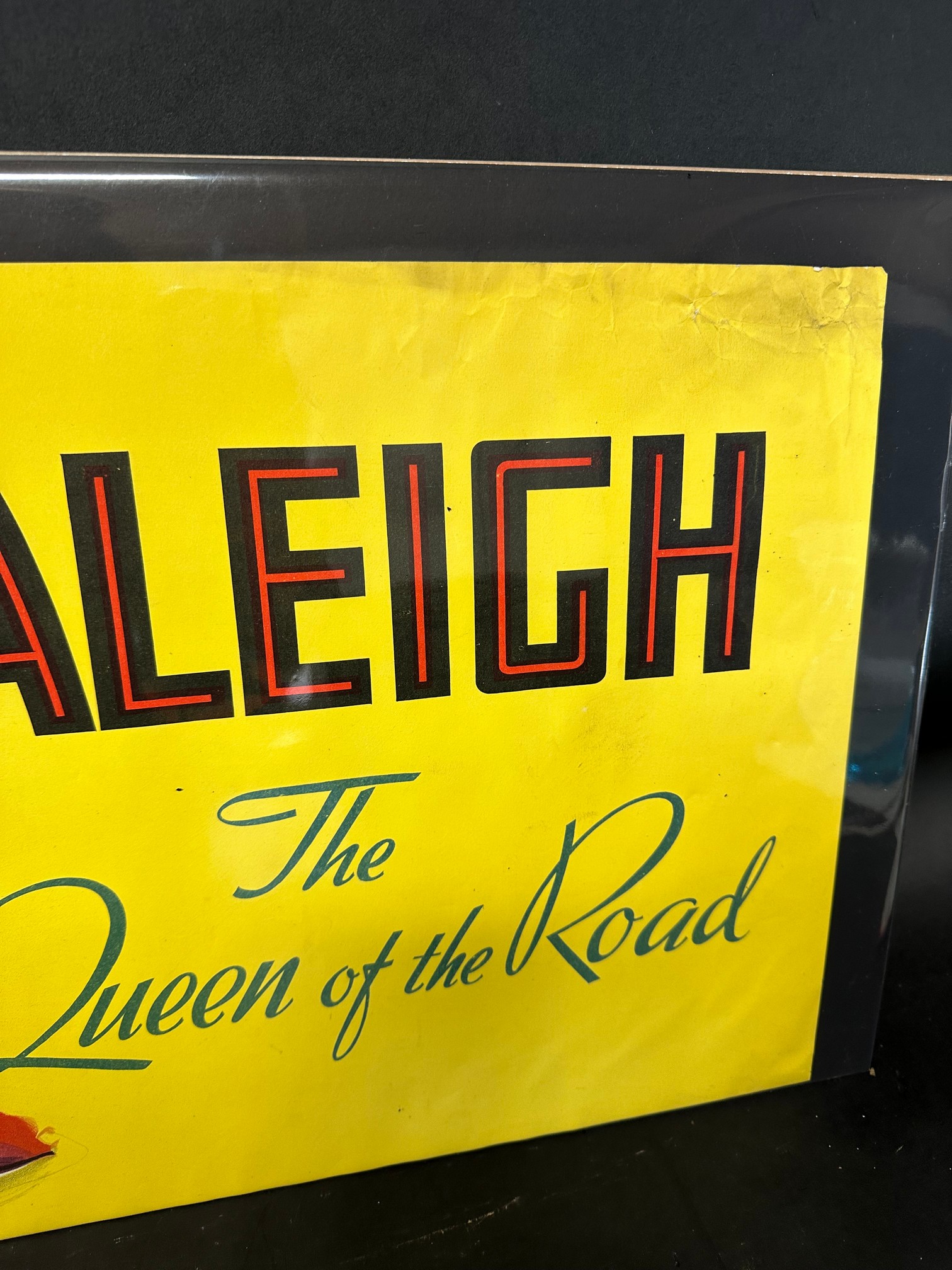 A Raleigh 'The Queen of the Road' poster (held loose within film against board for protection), 31 - Image 5 of 5