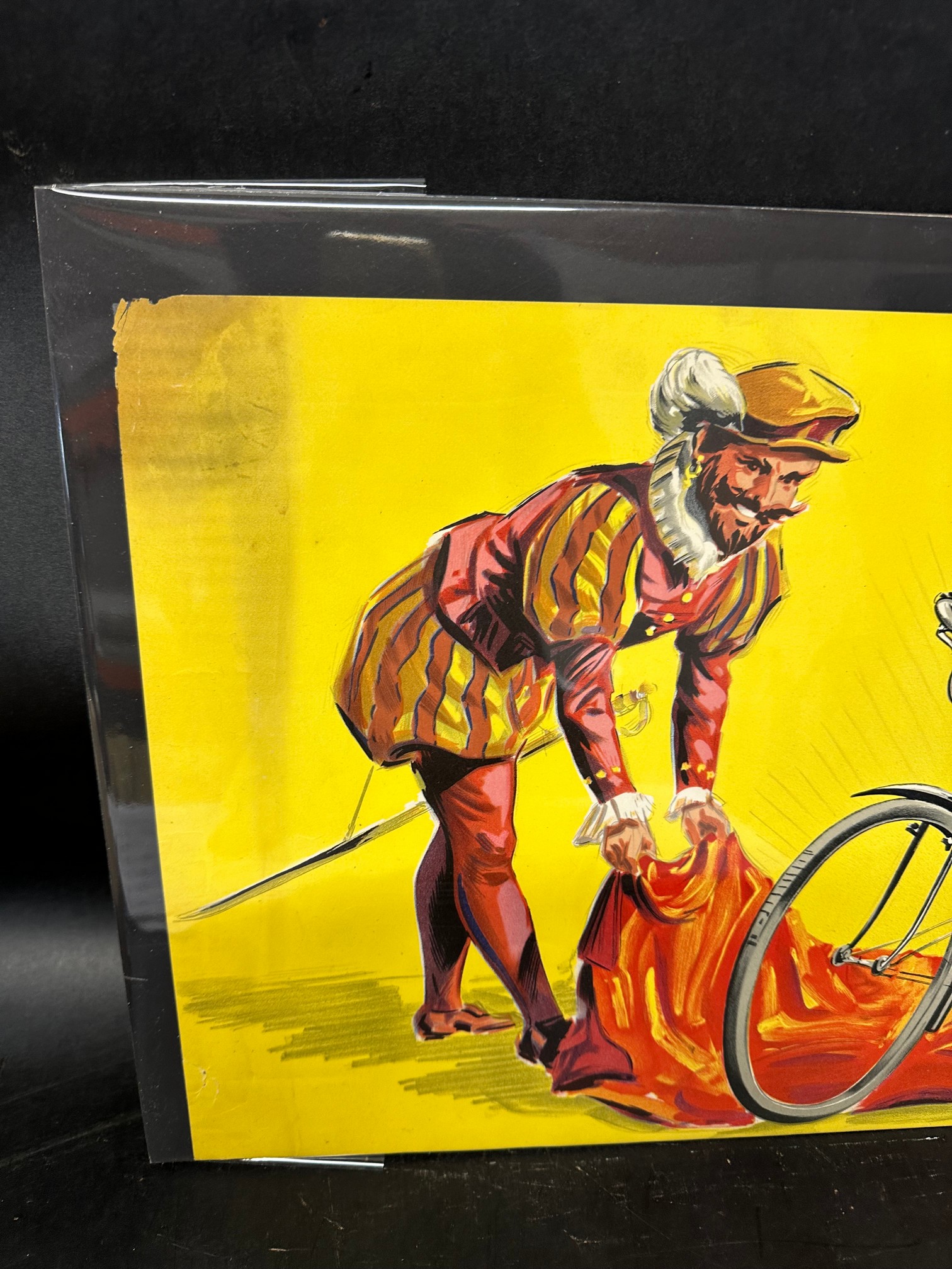 A Raleigh 'The Queen of the Road' poster (held loose within film against board for protection), 31 - Bild 2 aus 5