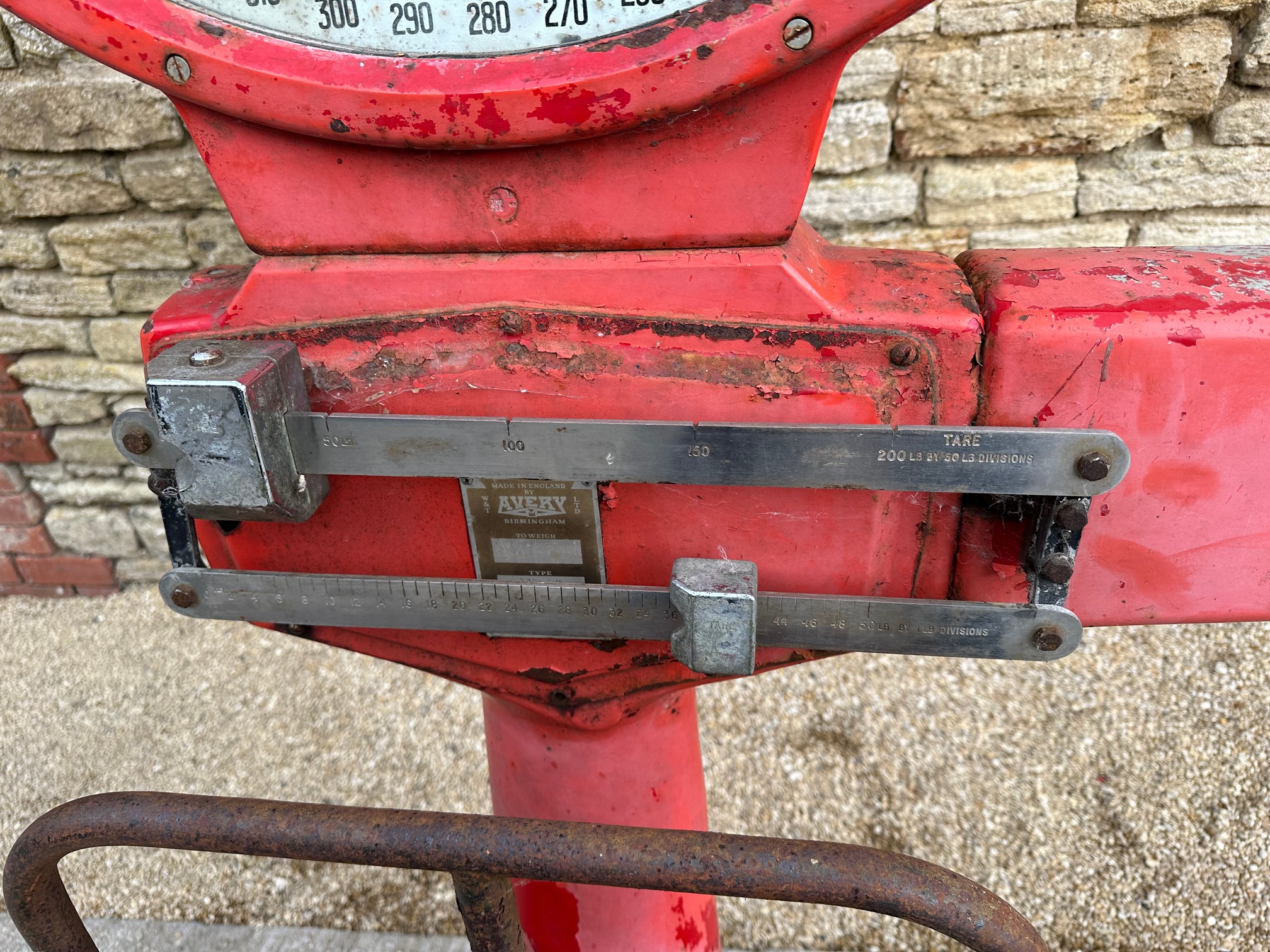 A set of Avery industrial platform weigh scales, by repute from Bitton Railway, will weigh up to - Image 2 of 5