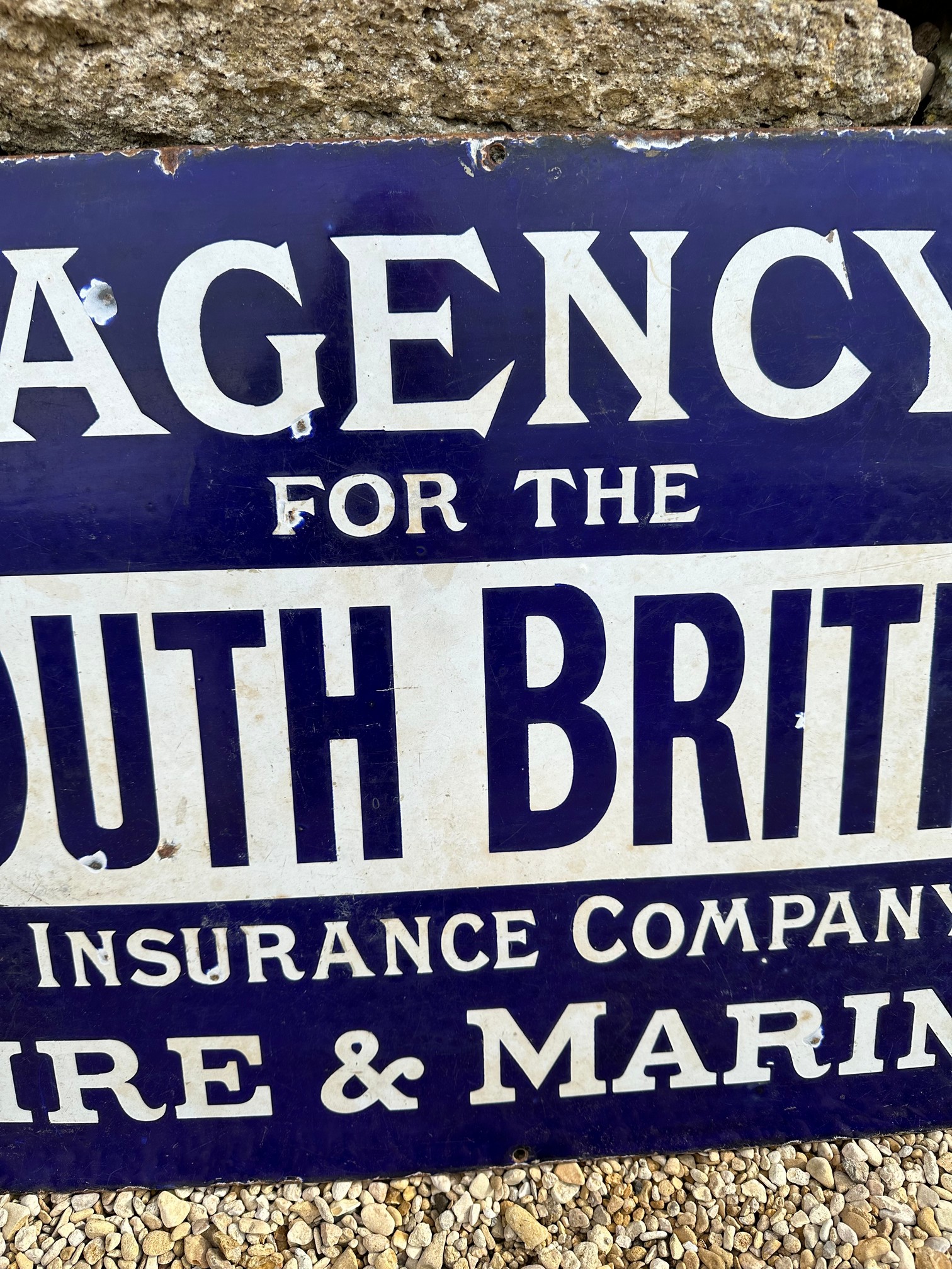 An Agency for the South British Insurance Company Fire & Marine, 30 x 18". - Bild 5 aus 5