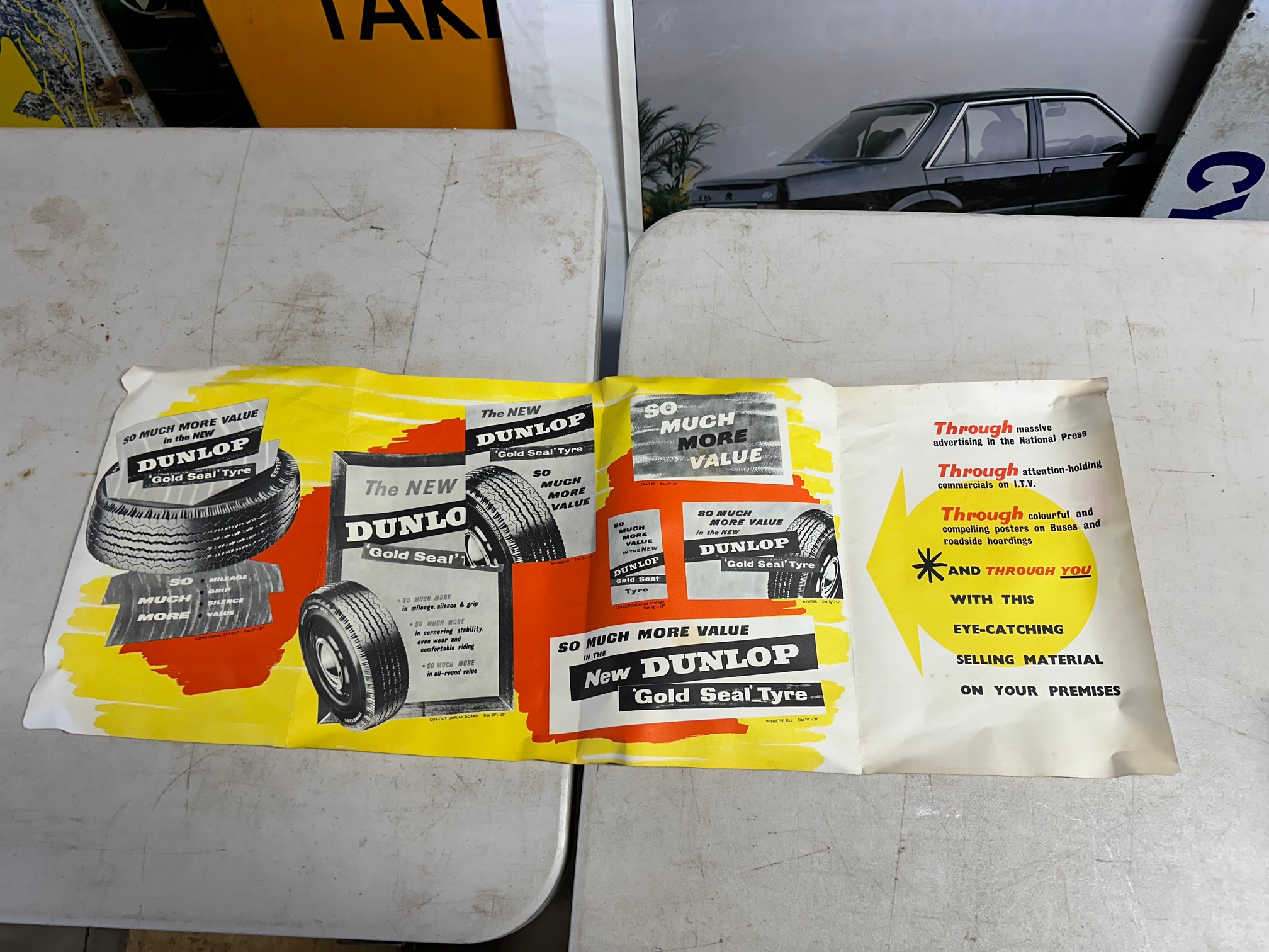 Two editions of The Dunlop Book, a 1958 RAC Guide and Handbook, a Lucas parts hanging chart, various - Image 6 of 6