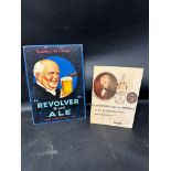 A hanging showcard for "Revolver" Ale by George Younger & Son Ltd, printed by Caliston, Glasgow &