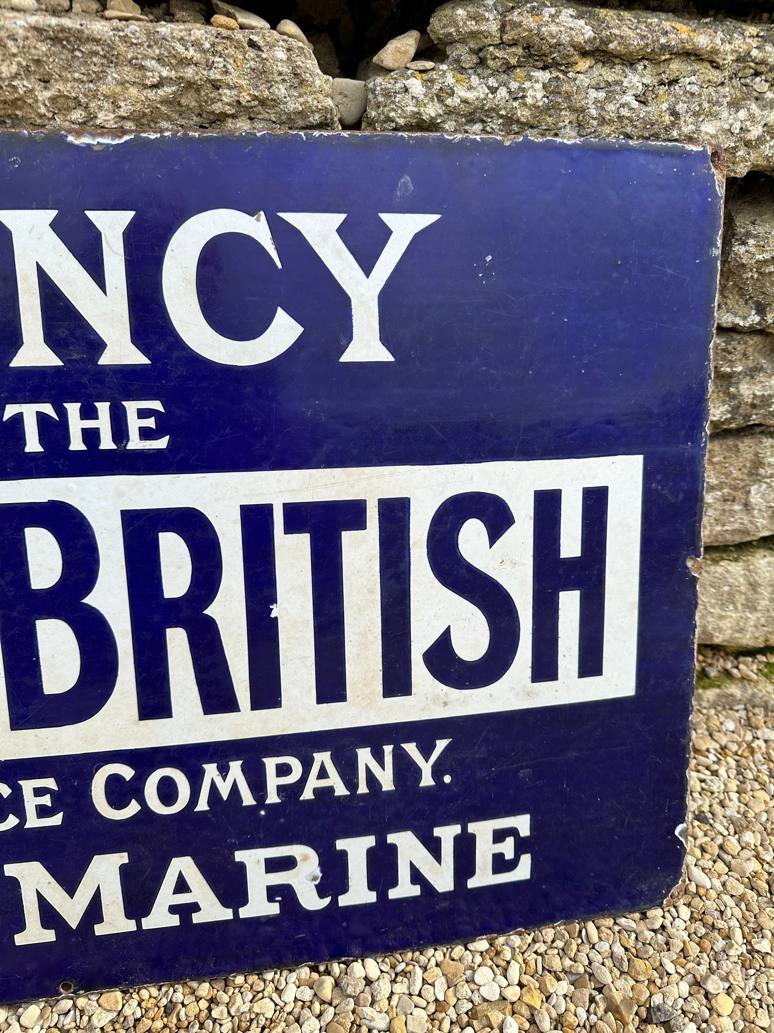 An Agency for the South British Insurance Company Fire & Marine, 30 x 18". - Bild 3 aus 5