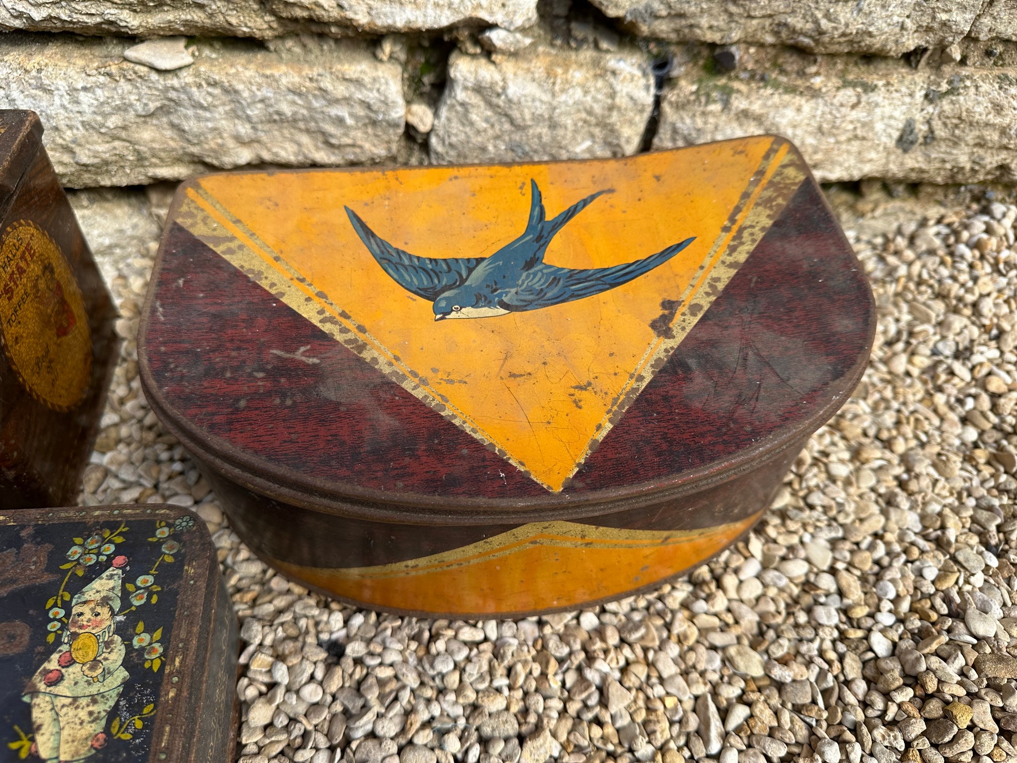 Four toffee tins: Blue Bird, Hall's "State" Toffee, Thorne's Assorted Toffee and Sharp's. - Image 2 of 7