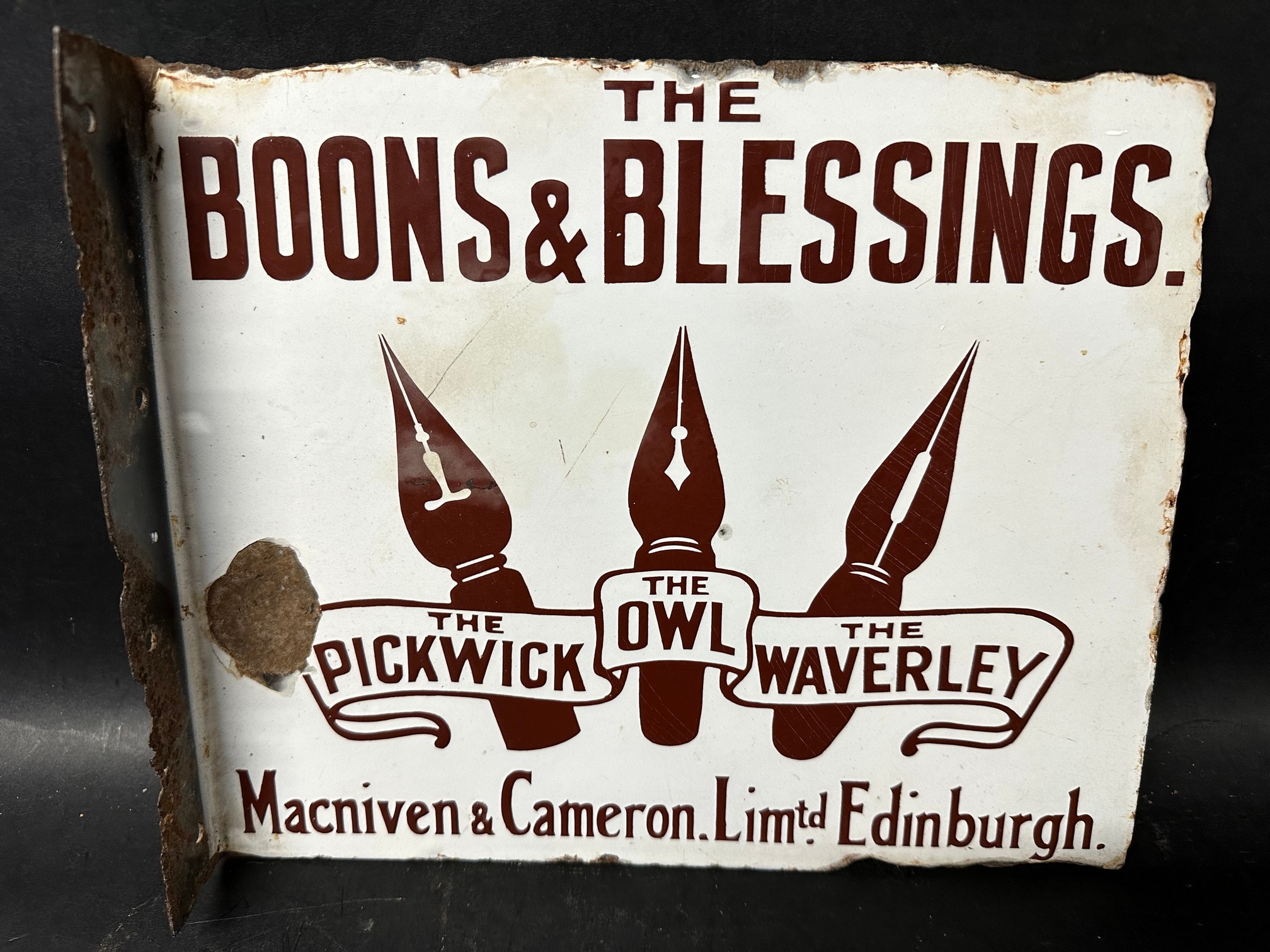 A Boons & Blessings 'The Pickwick, The Owl, The Waverley', Macniven & Cameron. Lim'td Edinburgh - Image 2 of 2