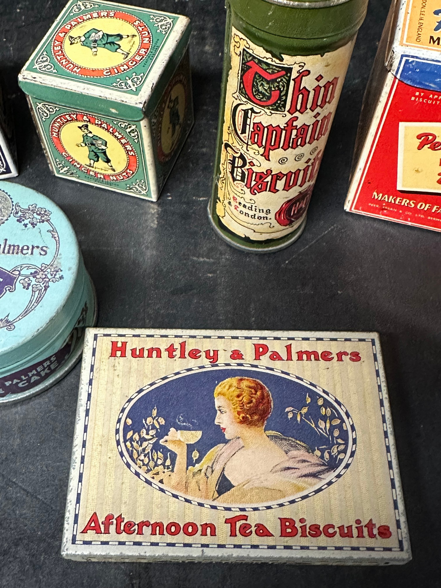 A good selection of confectionery tins, some with contents including Huntley & Palmers, Peek - Image 2 of 9