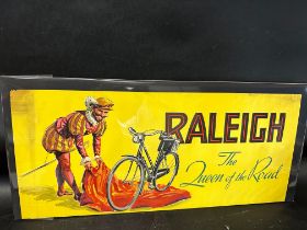 A Raleigh 'The Queen of the Road' poster (held loose within film against board for protection), 31