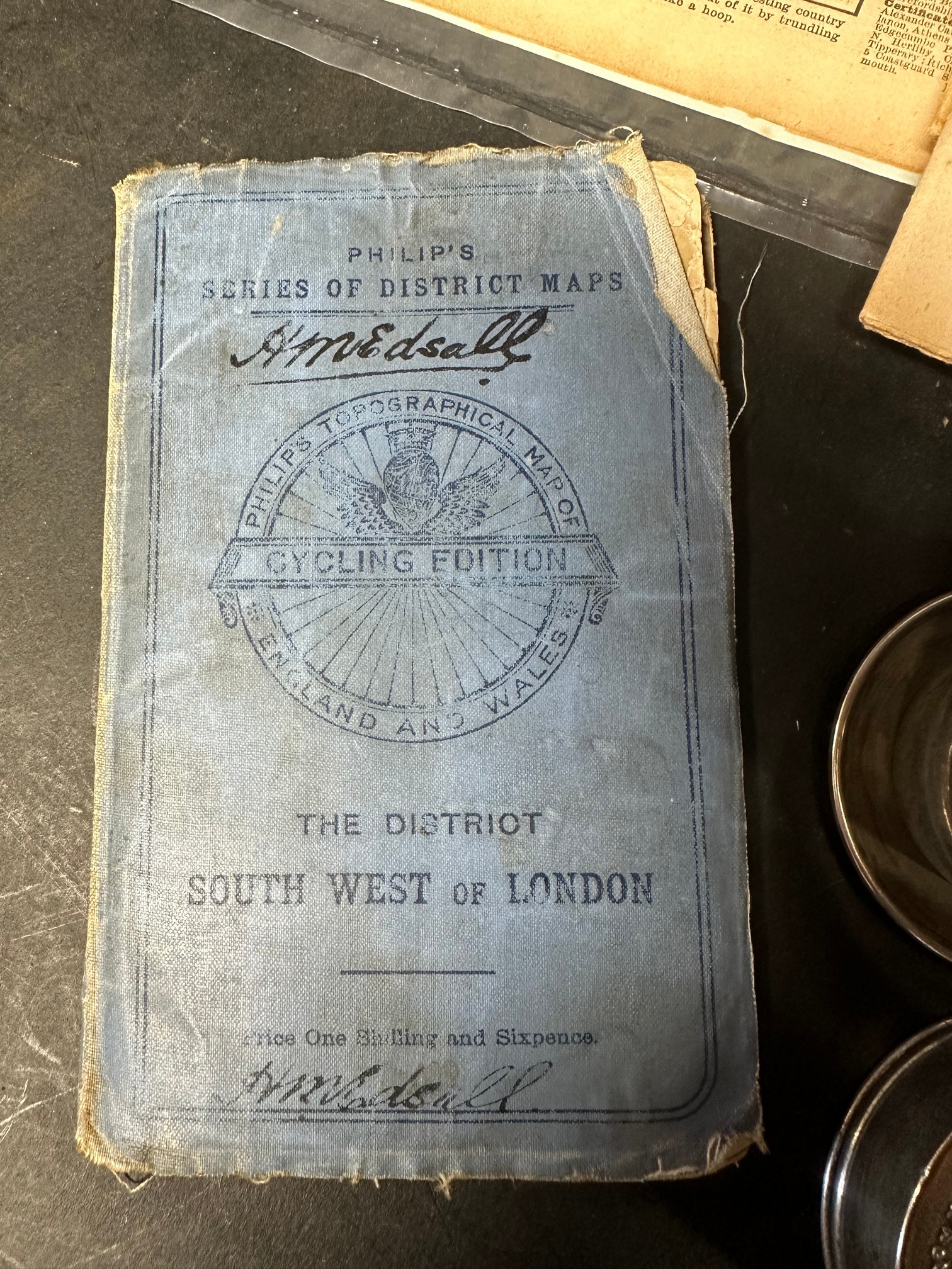 Two collapsible Cyclists cups (1900s), 11 wartime copies of Cycling journal 1941 (5), 1942 (3), - Image 6 of 6