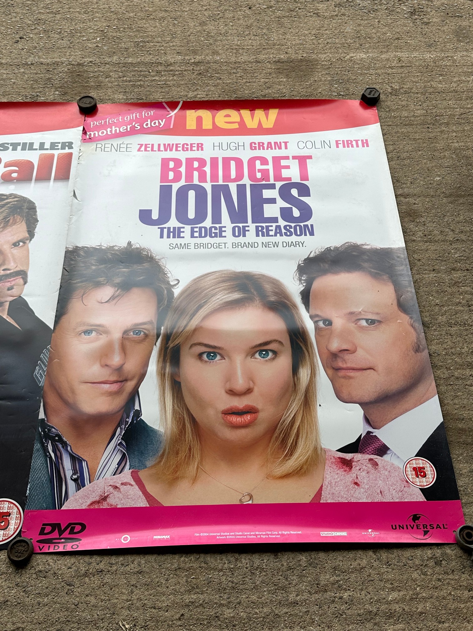 Three film posters: Bridget Jones The Edge of Reason (Renee Zellweger Hugh Grant Colin Firth), - Image 2 of 6