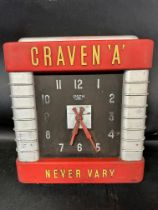 A Craven 'A' Never Vary Smith Sectric wall clock, 12 3/4 x 14 1/2".