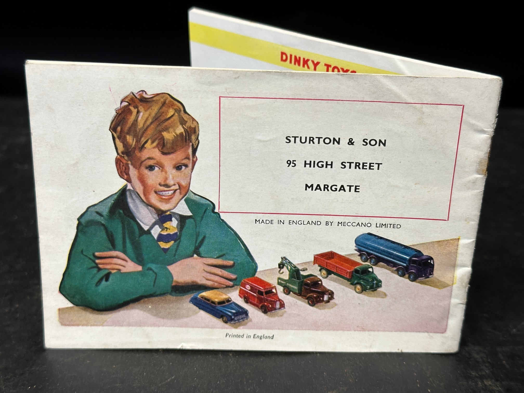 A Dinky Toys (by Meccano Ltd) customer catalogue printed with Margate retailer's address to back - Bild 2 aus 5