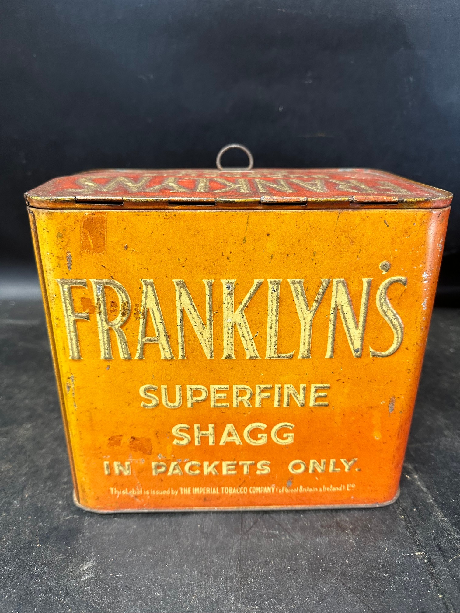 A Frankly's Superfine Shagg 'in packets only' counter box, issued by The Imperial Tobacco Co. - Image 5 of 8