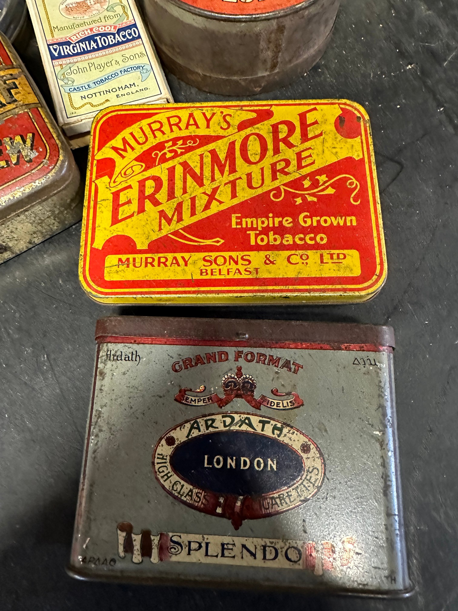 A selection of tobacco tins, packets, advertising etc. inc. Wills, Player's Navy Cut, Army Club, - Image 6 of 11