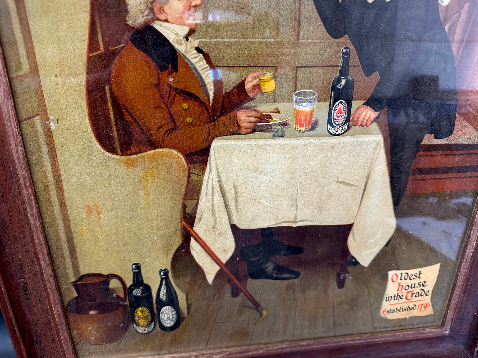 A Probyn & Co's Ales showcard, framed and glazed, 19 3/4 x 24 1/2". - Image 3 of 3