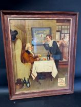 A Probyn & Co's Ales showcard, framed and glazed, 19 3/4 x 24 1/2".