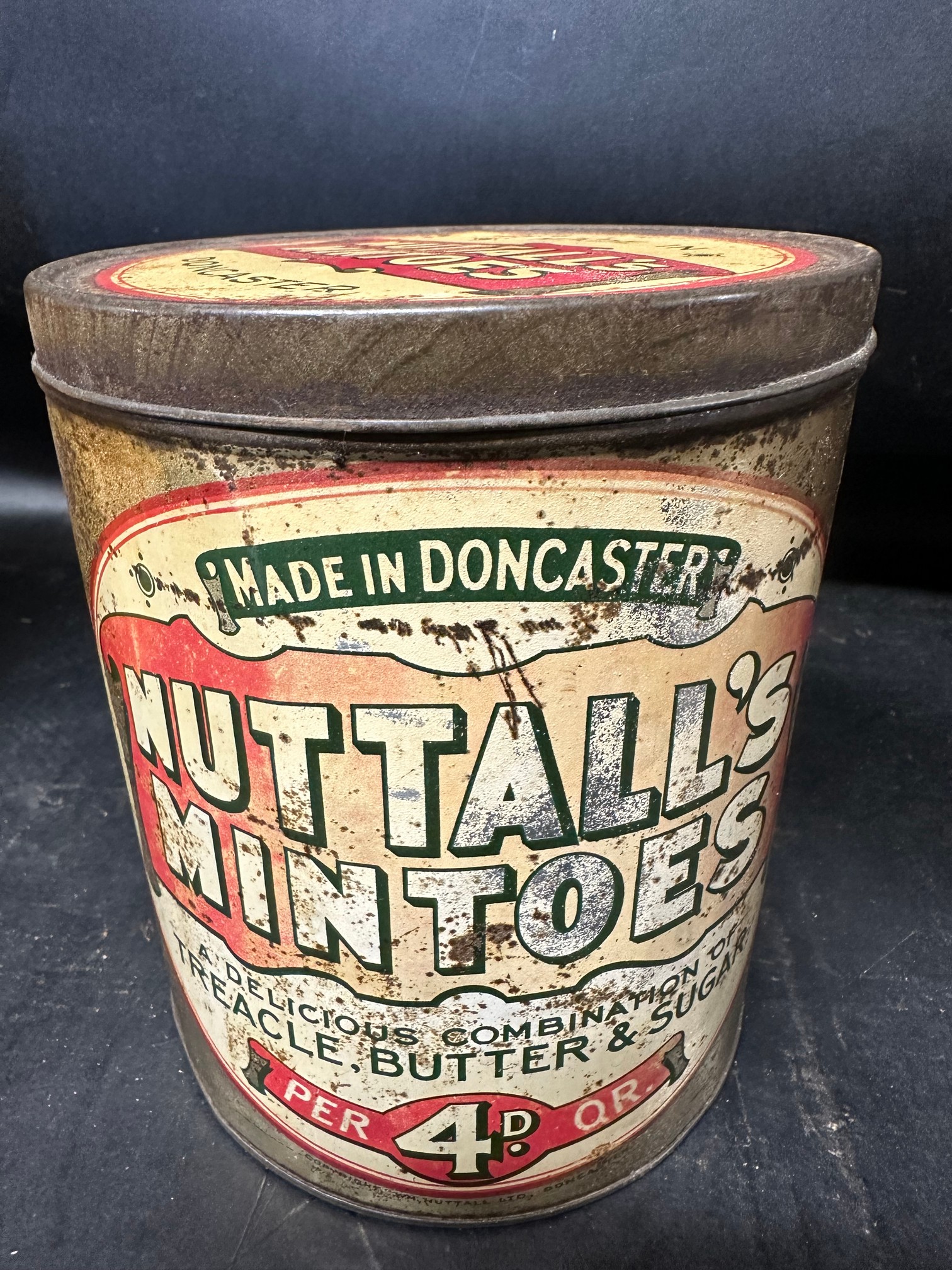 Two Nuttall's Mintoes of Doncaster tins. - Bild 8 aus 11