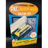 A Pal Injecto-Matic Razors showcard, 14 x 21 1/2".