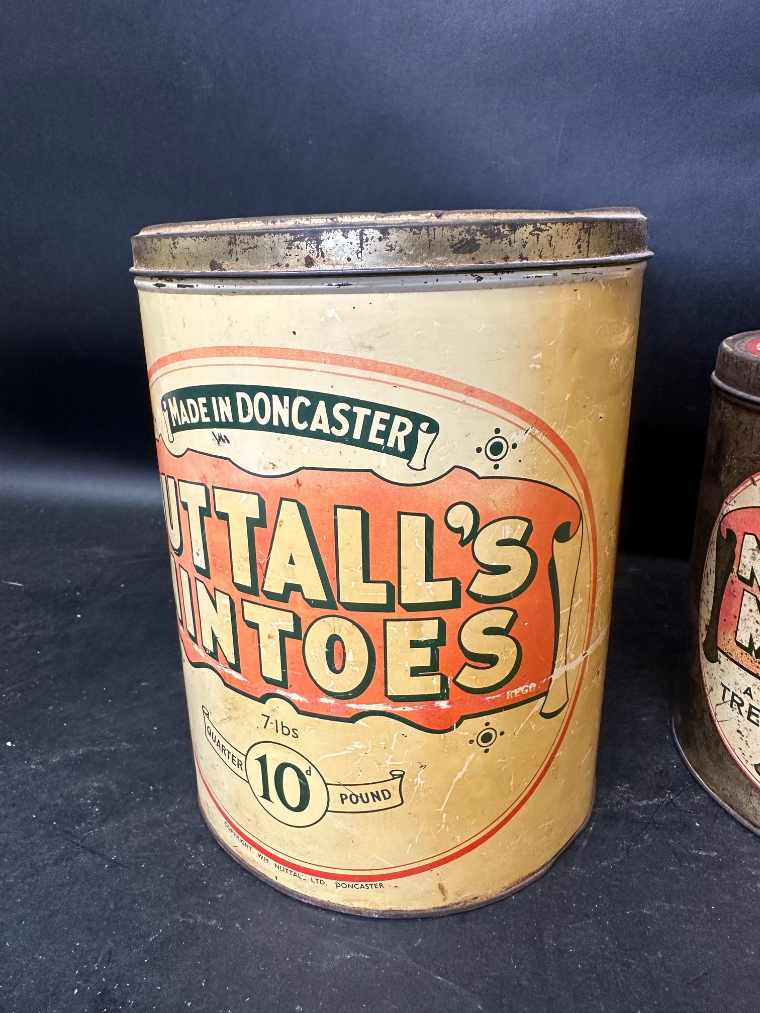 Two Nuttall's Mintoes of Doncaster tins. - Bild 3 aus 11