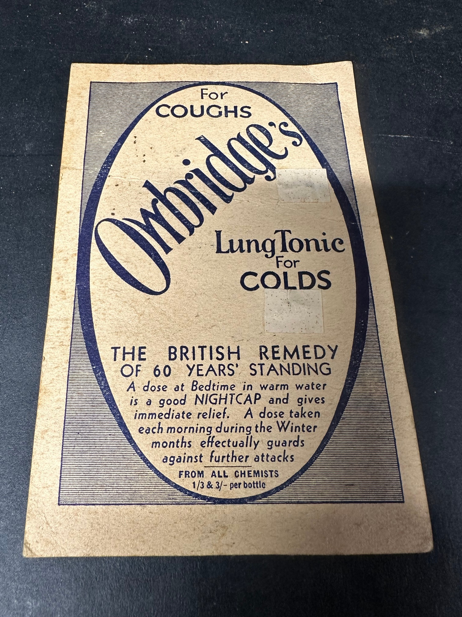 An Owbridge's Lung Tonic playful advert along with two flick books, one advertising Wright's Coal - Image 3 of 4