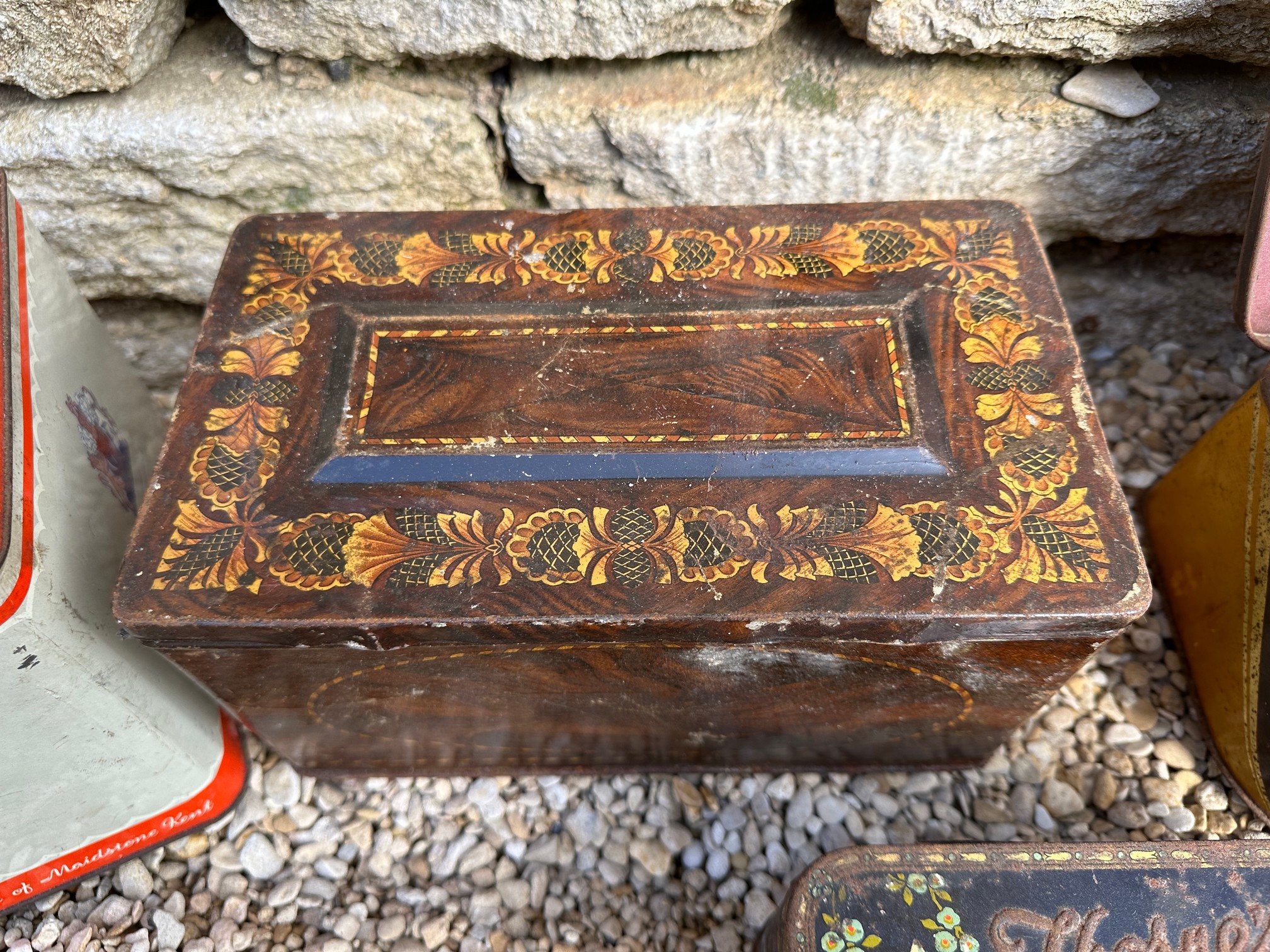 Four toffee tins: Blue Bird, Hall's "State" Toffee, Thorne's Assorted Toffee and Sharp's. - Image 4 of 7